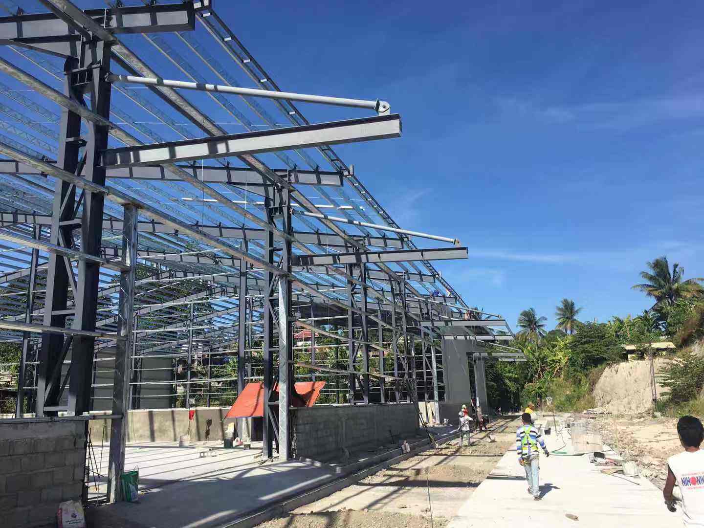 鋼結構出口，鋼結構運輸香港，鋼結構發貨香港