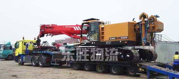 香港進出口運輸，中港特種車運輸案例圖