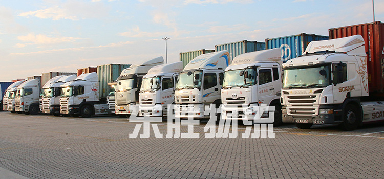 國內發貨到香港，大陸到香港物流公司，深圳東勝物流中港運輸拖車車隊