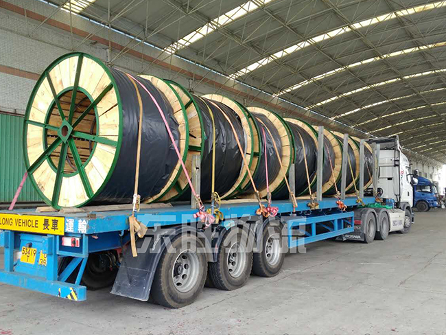 貨物物流到香港流程；發香港貨運公司，中港平板車運輸案例圖