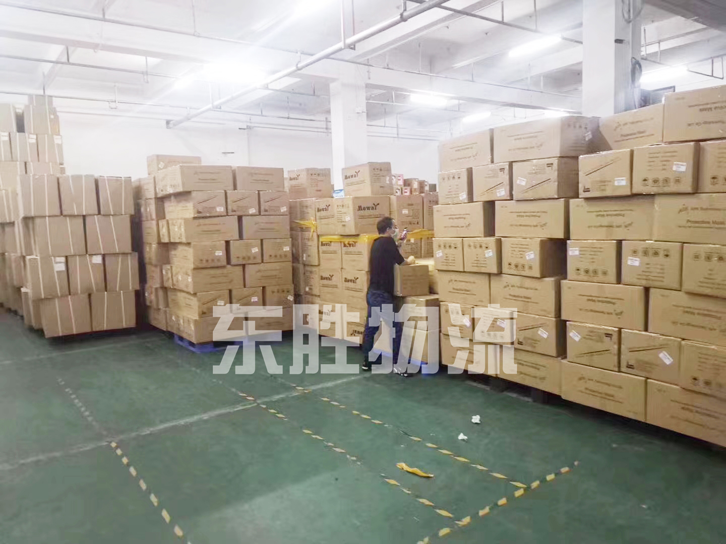 口罩出口報關(guān)，口罩發(fā)貨到香港物流運(yùn)輸案例